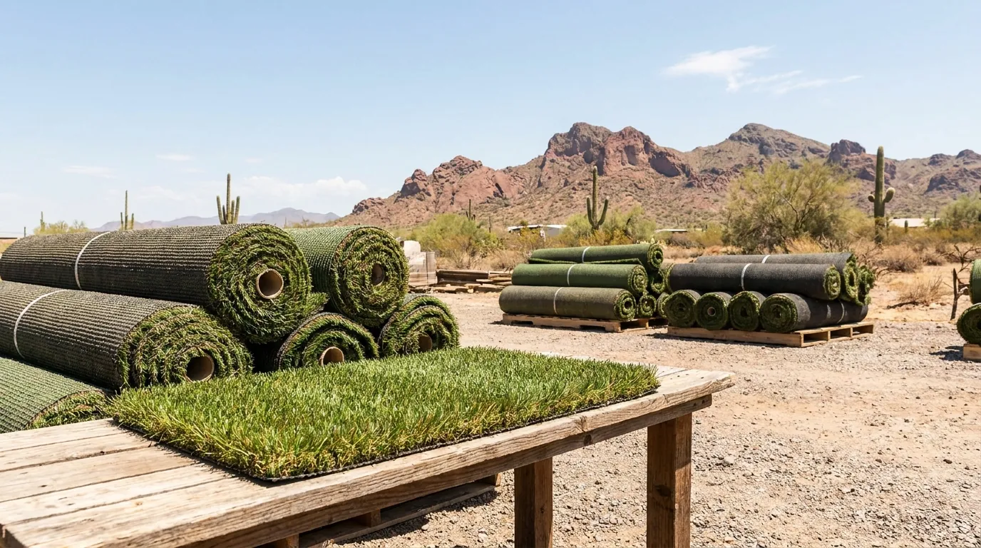 Artificial turf in Mesa, AZ