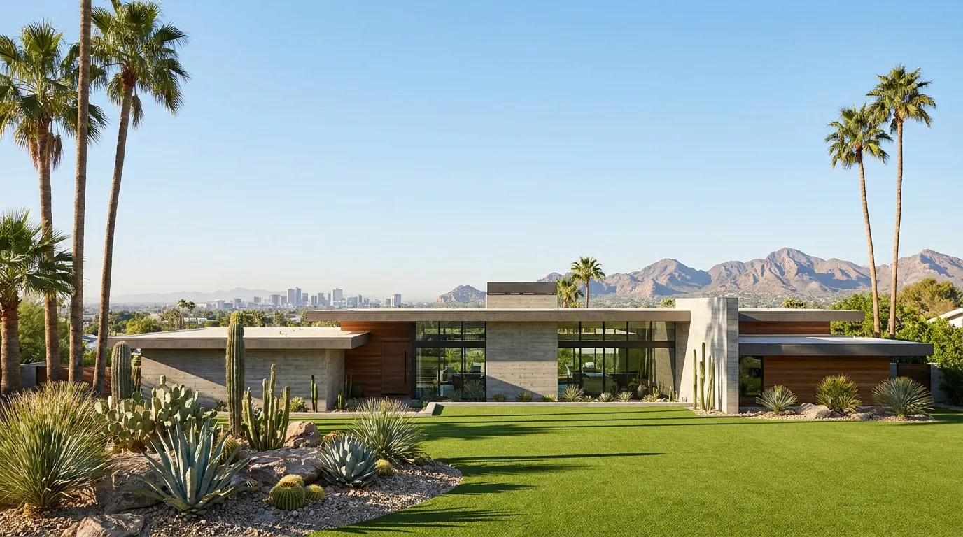 Artificial turf in Phoenix, AZ