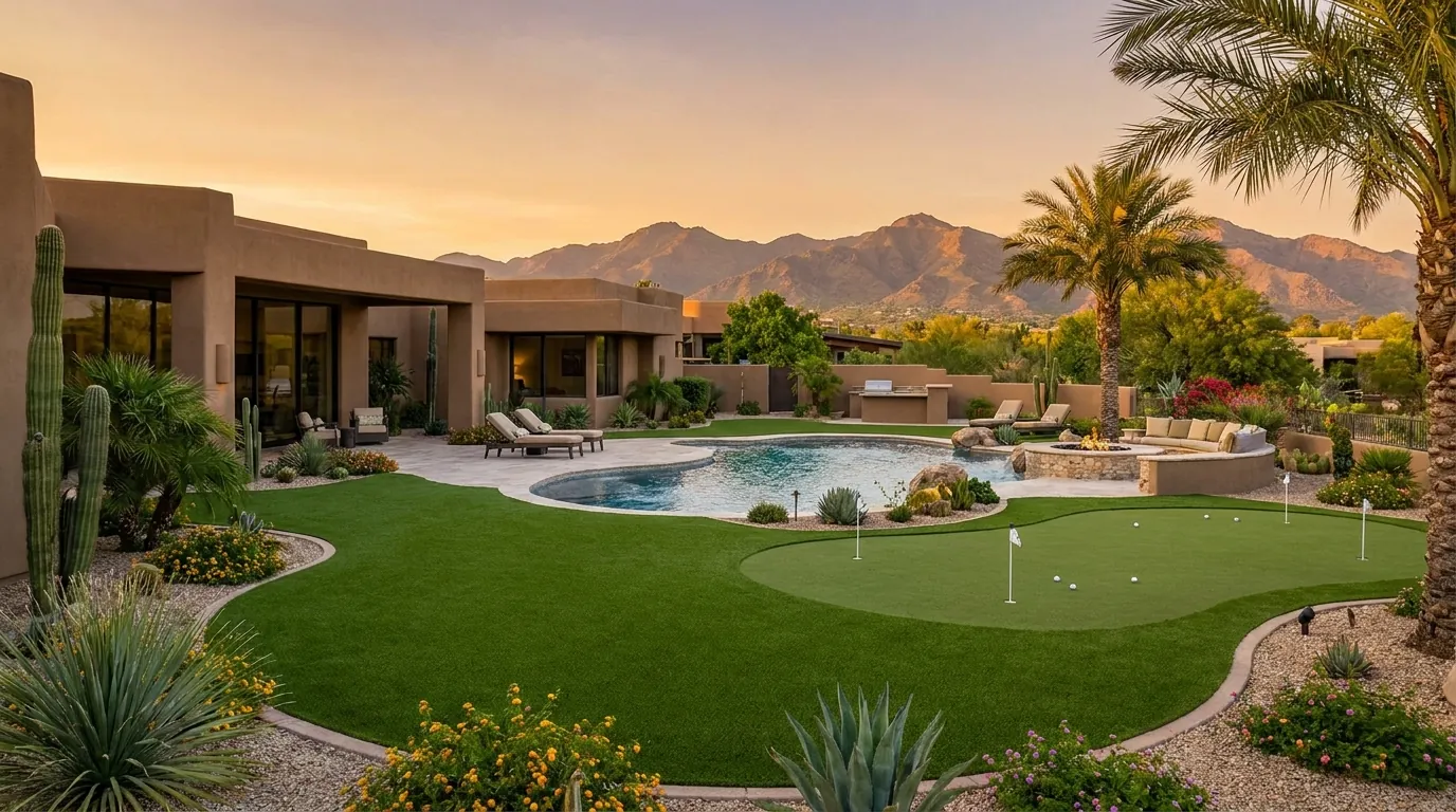 Artificial turf in Scottsdale, AZ