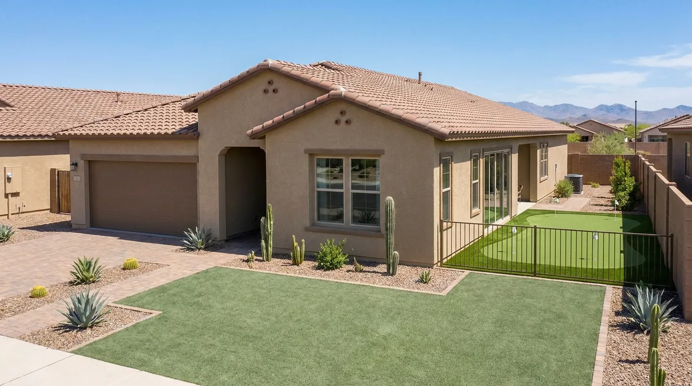 Artificial turf in Surprise, AZ
