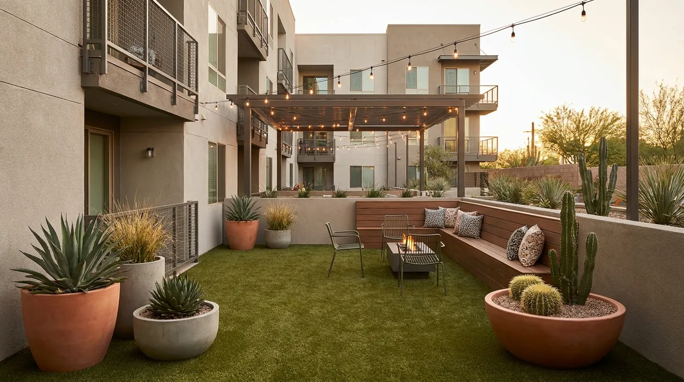 Artificial turf in Tempe, AZ