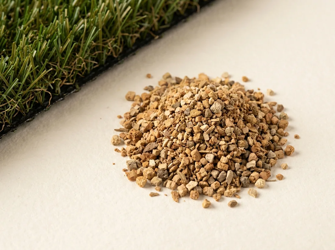 Natural Blend Pro turf infill used to support artificial grass systems