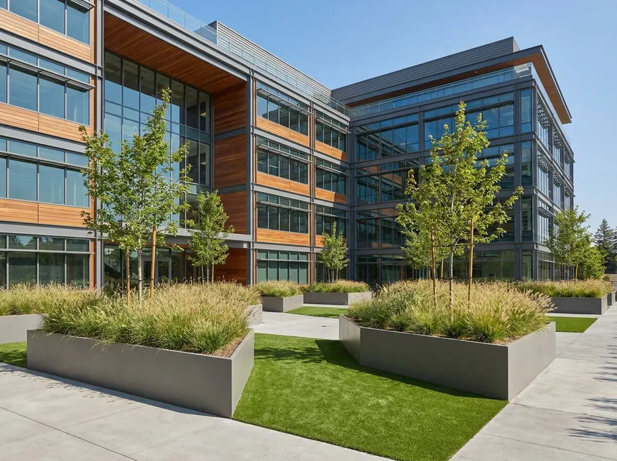 Commercial Spaces — artificial turf
