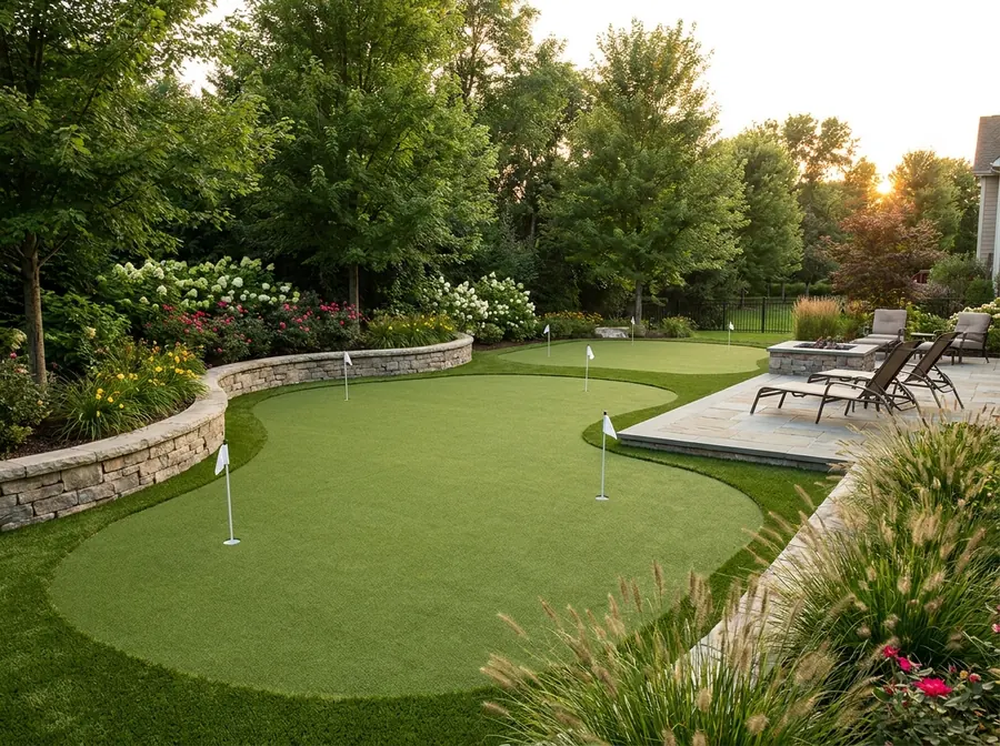 Backyard Greens — putting green turf