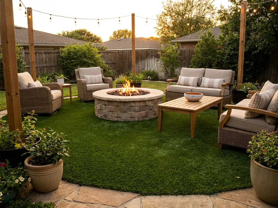 Backyards — residential turf