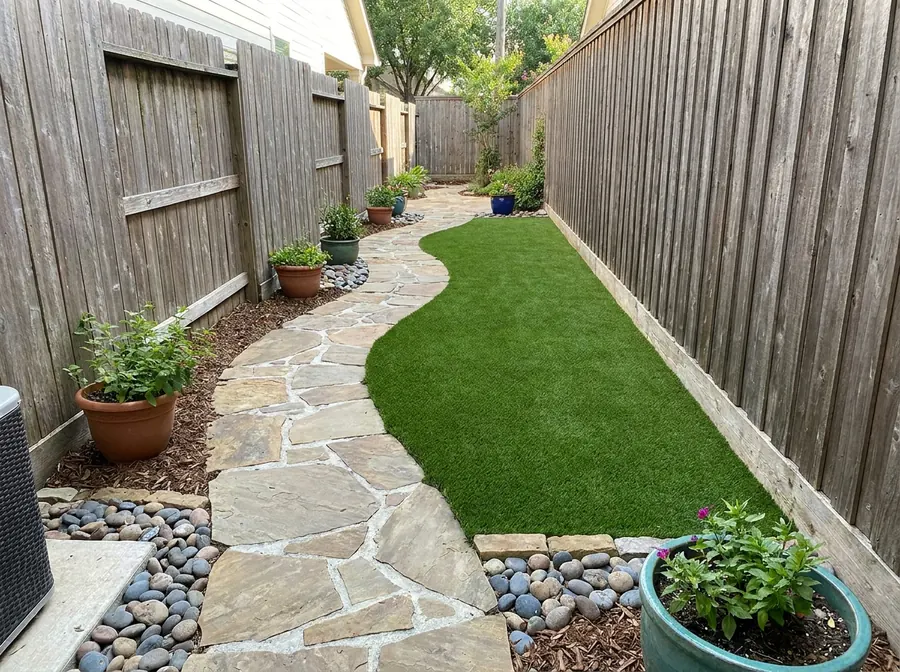 Side Yards — residential turf