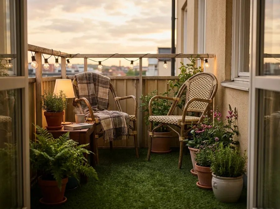 Apartment Balconies — turf for balcony