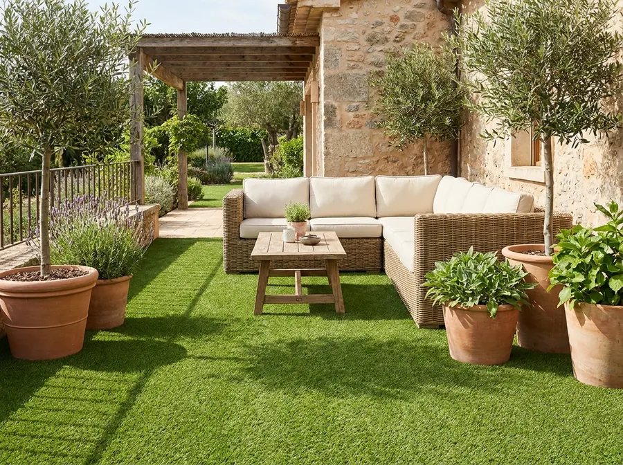 Patios and Terraces — turf for balcony