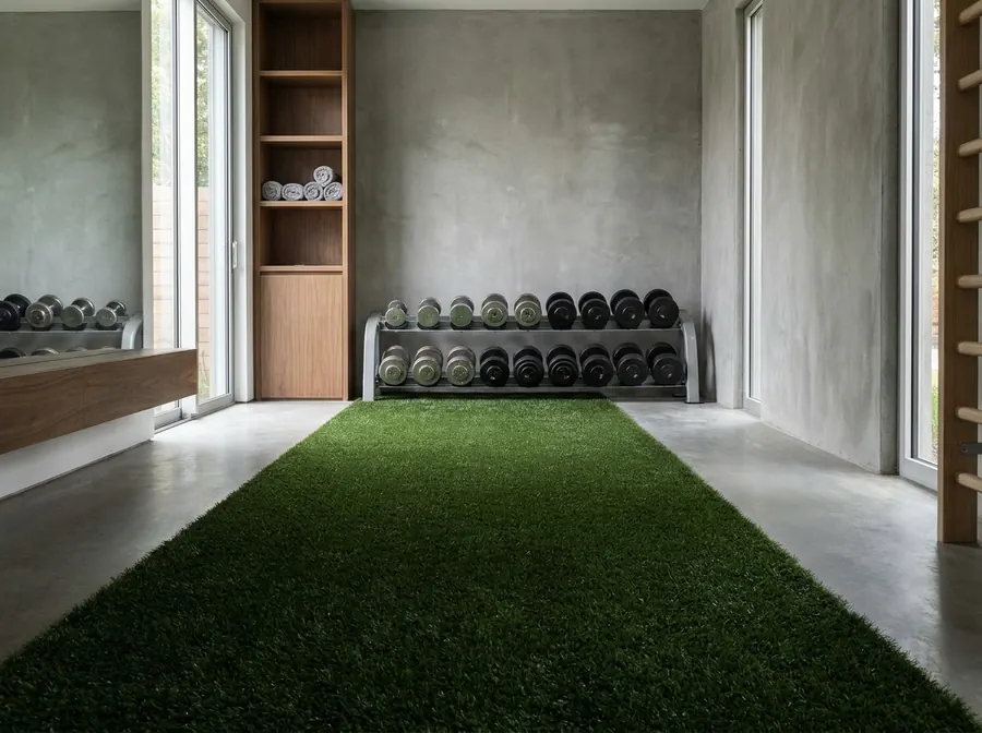 Garage Gyms — turf for gym