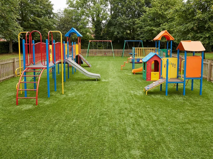 Schools and Daycares — turf for playgrounds